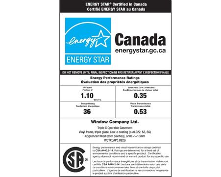 CSA windows and doors certification update