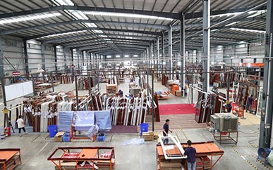 Window and door assembly line