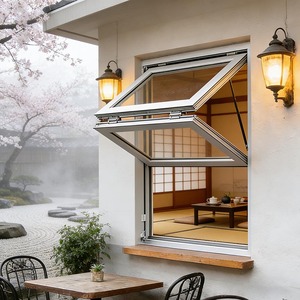 EBON Commercial Vertical Bi-Folding Aluminum Windows
