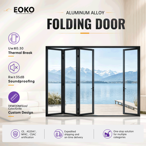 Modern Aluminum Bi-fold Door for Residential Patio and Deck