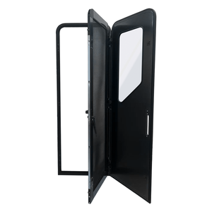 Latest Design Aluminum Frame Rv Entry Door Aluminum Frame Rv Door Durable Rv Entire Door 1850*622mm