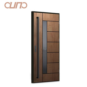 OUNA Thermal Break Aluminum Front Entry Door With Smart Lock