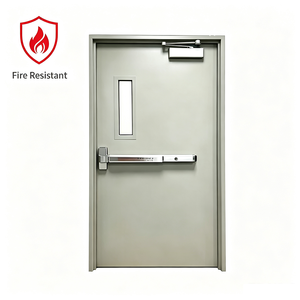 Steel Industrial Fireproof Side Opening Door Adjustable Fire Resistance Certification Customized Color 3-Year Warranty Modern