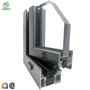 Topbright Soundproof Double Glazed Aluminum Windows
