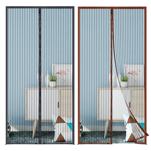 Full-frame Magnet Polyester Mosquito Net Door
