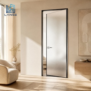 LANGE Invisible Hinge Aluminum Interior Casement Door