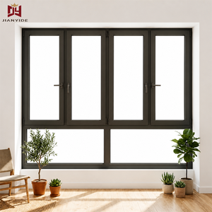 Wholesale Modern Aluminum Frame Double Glazed Swing Casement Windows