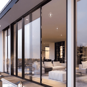Customized Aluminum Double Tempered Glass Sliding Door