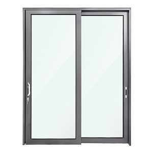 Minimalist Design Heavy Duty Sliding Door House Exterior Patio Aluminum Door