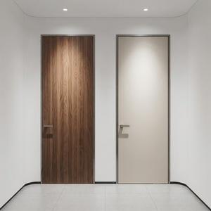 Modern Aluminium Sliding French Casement Swing Doors Thermal Insulation Waterproof Living Room Finished Surface Villas Interior
