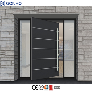 WANJIA Modern Swing Aluminium Exterior Pivot Doors