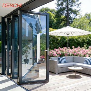 USA Standard Outdoor Aluminum Vertical Stacking Door