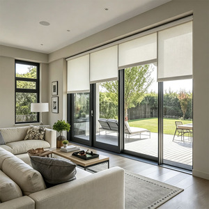 KOJOON Screens Brown Color Sliding Window