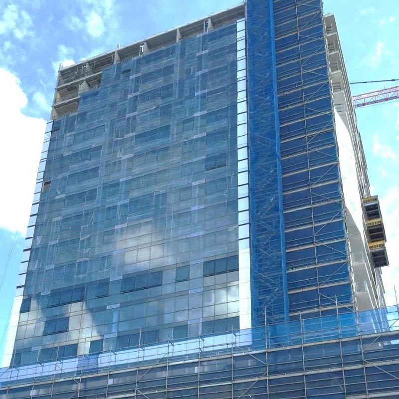 External Aluminium Glass Unitized Curtain Wall System