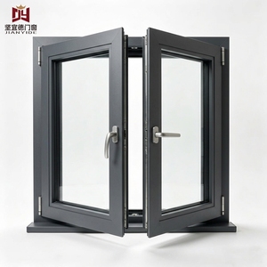 Thermal Break Aluminum Casement Window For Villa Projects