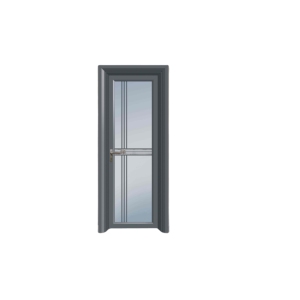 Eco-Friendly Aluminium Frame Glass Screen Hinge Door