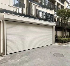 Aluminum Alloy Automatic 10x7 Roll up Insulated Anti-Theft Garage Tambour Door Kit