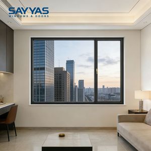 Residential Replacing Soundproof Glass Windows 5G Aluminum Clad UPVC Window