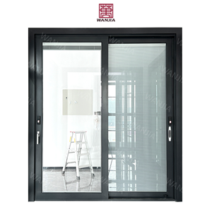 Slding Door With Grille Aluminum Window Profile