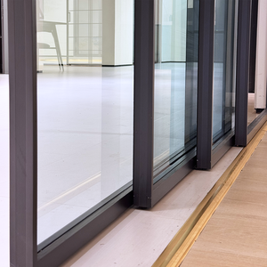 Modern Multi-Track Aluminum Alloy Sliding Door with Double Glazing Glass Stackable Design Large Opening Eco-friendly Villa Style