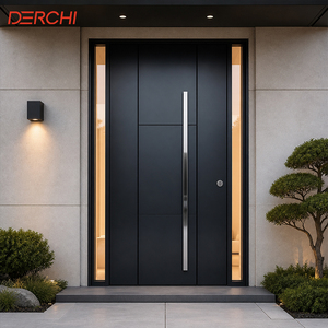 Minimalist Entrance Aluminum Front Security Door