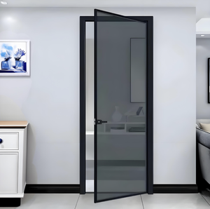 A60 Fire Rated Aluminum Casement Door 60Min Fire Resistance