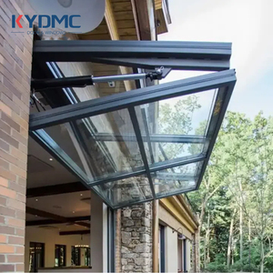 Black Aluminium Double Glazed Bifold Window Residential Exterior Modern Design