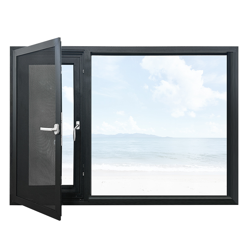 Narrow Slim Frame Aluminum Casement Windows