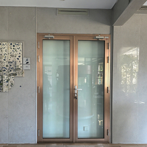 Factory Cost Price Fire Rated Steel Glass Interior Aluminum Doors