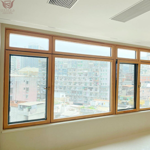 Custom Thermal Aluminum Clad Swing Soundproof Casement