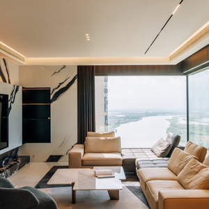 Sayyas Windows X115 Luxury Panoramic Picture Thermal Break Aluminum Clad Wood Windows and Doors Manufacturer China