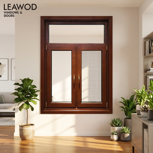 Custom Window Factory Inward Open Aluminum Clad Wood Window
