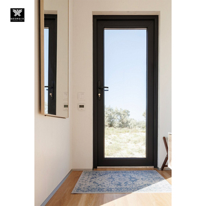 Thermal Break Aluminum Profile Patio Door Single Swing Casement Interior Door