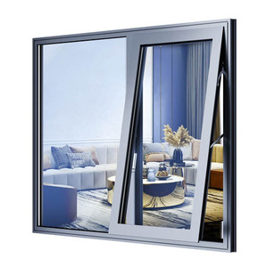 Deezon Customized Double Glazed Simple Design Aluminum Ultra Narrow Frame