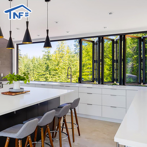 Slim Frame Folding Window Aluminum Frame Window United States Accordion Windows