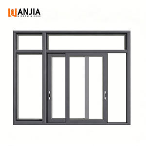 Hurricane Impact Resistance Sliding Windows Aluminium Windows