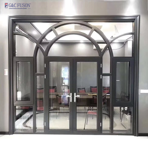 Fuson Luxury Aluminum Swing Door Residential Commercial