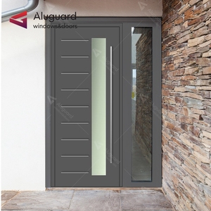 Luxury Minimalist Villa Exterior Entry Door