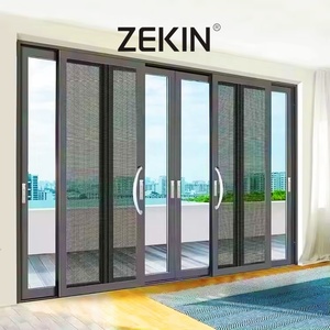 ZEKIN AS2047 NFRC Double Glass Stacker Doors