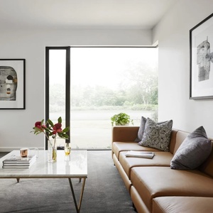 Energy Efficient Panoramic Residential Picture Window Store Corner Glass
