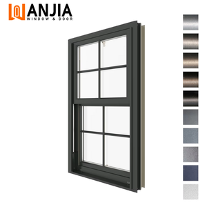 ENERGY STAR Certified Aluminum Glass Vertical Sliding Windows