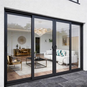 Sliding Doors for Hotel Contractors and Distributors with Soundproof Double Glazed Tempered Glass