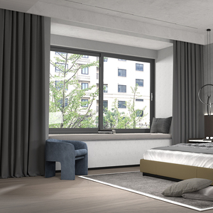 China Supplier Direct Sale windows and Doors Manufacturer Soundproof Aluminium Sliding windows