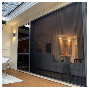 Retractable Anti-Insect Horizontal Open Fly Screen Door