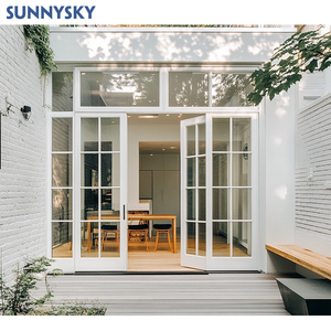 Sunnysky NFRC Customizable Etched Glass Window