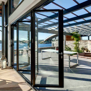 Thermal Break Soundproof Folding Glass Door
