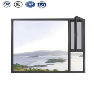 Simple Home Patio Porch Eye Line Track Sliding Windows Modern Colors Thermal Break Aluminum Soundproof Energy Star Bathroom