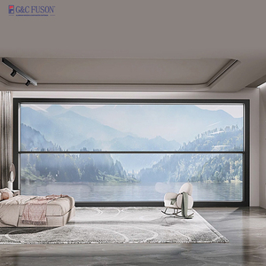 Electric Lifting Intelligent Balcony Aluminum Window Home windows Fold Up windows