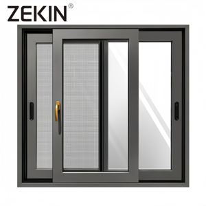Aluminium Alloy Soundproof Double Tempered Glazed Windows