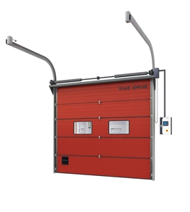 High Standard Automatic Industry Aluminum Rolling up Gate Warehouse Overhead Sectional Door
